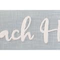 Miniatyrbillede 3 af 7: Pude Home ESPRIT Beach Hvid Himmelblå Middelhavet 60 x 10 x 35 cm