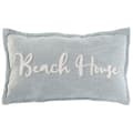 Miniatyrbillede 1 af 7: Pude Home ESPRIT Beach Hvid Himmelblå Middelhavet 60 x 10 x 35 cm