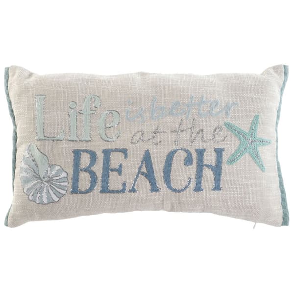 Tyyny Home ESPRIT Beach Välimeren 60 x 10 x 35 cm
