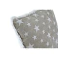 Pikkukuva 2 / 4: Tyyny DKD Home Decor Harmaa Beige Polyesteri Puuvilla Alumiini (45 x 10 x 45 cm) (2 osaa)