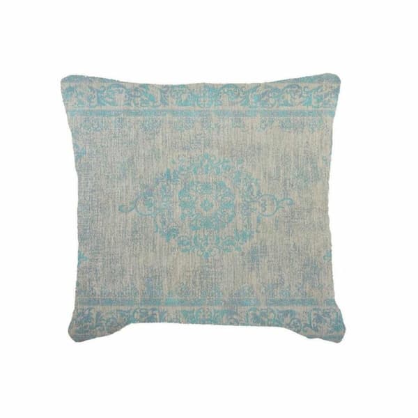 Tyyny DKD Home Decor Turkoosi Polyesteri (45 x 12 x 45 cm)