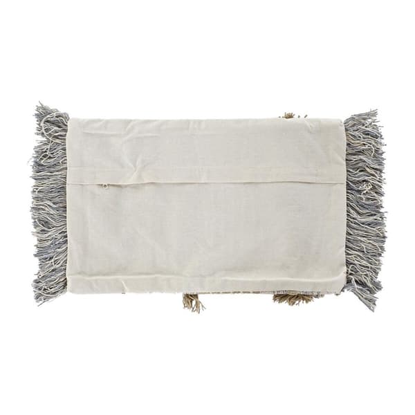 Putetrekk DKD Home Decor Flerfarget Fringe Boho (50 x 3 x 30 cm)