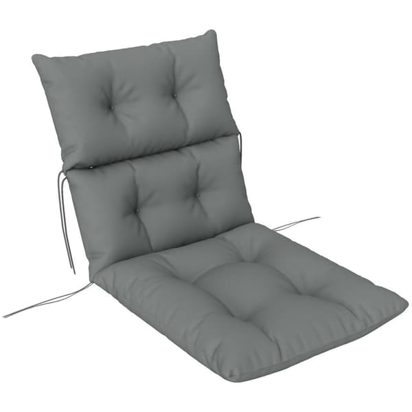 Rootz tjock säte kudde - stol kudde - gungstol kudde - komfort och stöd - 115 cm x 56 cm x 10 cm - inomhus/utomhus