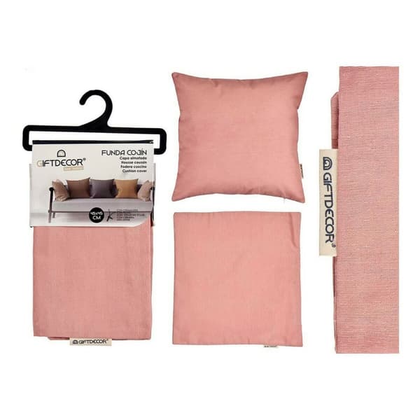 Pudebetræk Pink 45 x 0,5 x 45 cm 60 x 0,5 x 60 cm - 60 x 60