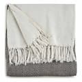 Pikkukuva 4 / 4: Sohvan päällys ITEM NO.28 PLAIDS Ruskea Harmaa Luonnollinen 180 x 240 cm Pisteet (9 osaa)