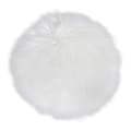 Miniatyrbild 1 av 2: Rootz Artificial Lambskin Seat Pad - Faux Sheepskin Cushion - Plush Chair Pad - Bekväm & mysig - 35 cm x 35 cm x 6,5 cm