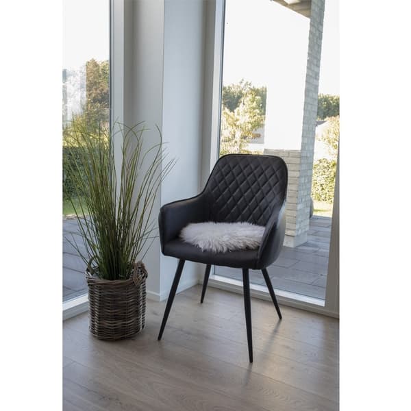 Rootz Lambskin Seat Pad - Mysig kudde - Luxury sittplatser - Lägger till komfort - 35 cm diameter