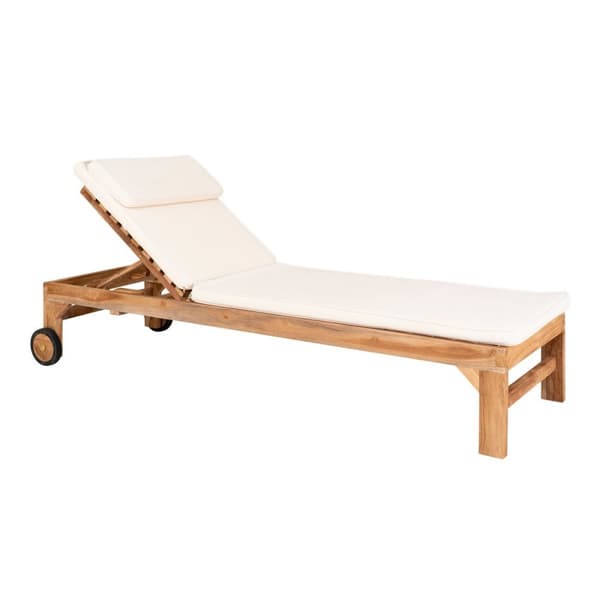 Rootz Andorra Cushion for Sunlounger - Seat Cushion - Relax Pillow - Förbättra komforten - 200x62x6 cm