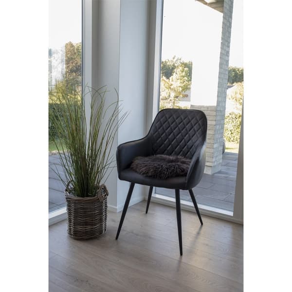 Rootz Lambskin Seat Pad - CUSHION - POLUDE PAD - Luxurious Comfort - Ø35cm x 5cm x 35 cm