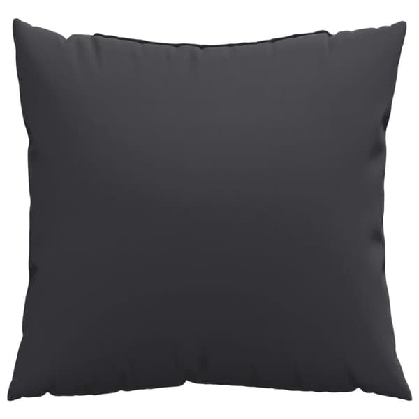 vidaXL Soffkuddar 4 st svart 60x60 cm tyg