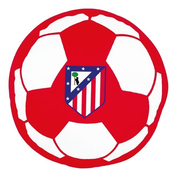 Atletico de Madrid ball cushion