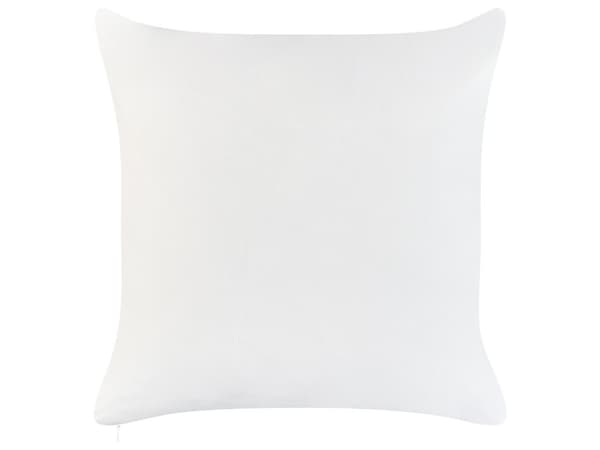 Sett med 2 uteputer Grønn Polyester 45 x 45 cm Bladmotiv Vannavvisende og avtakbart trekk Pyntepute Hage