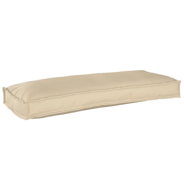 Pallkudde för Bänk Beige 100x40x8 cm Oxford Tyg