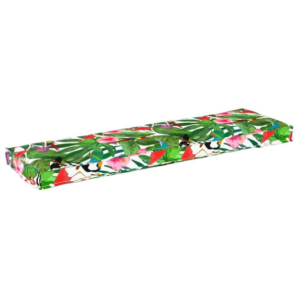 Pallkudde för Bänk Tropisk Dschungel 140x40x8 cm Oxford Tyg