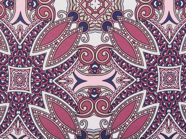 Sett med 2 uteputer Lilla Polyester 45 x 45 cm Mønster Vanntett og UV-bestandig putetrekk Hage Pynteputer