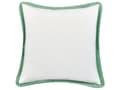 Miniatyrbilde 5 av 7: Sett med 2 uteputer Grønn Polyester 45 x 45 cm Bladmønster Vanntett og UV-bestandig putetrekk Hage Pynteputer
