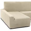 Miniatyrbillede 3 af 11: BRUGT Betræk til chaiselong med lang arm til venstre Sofaskins Beige (Refurbished C)
