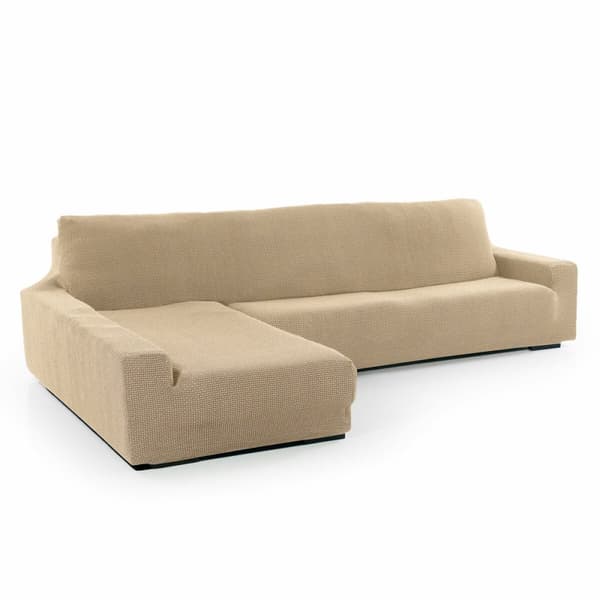 BRUGT Betræk til chaiselong med lang arm til venstre Sofaskins Beige (Refurbished C)