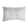Miniatyrbild 4 av 4: Kudde DKD Home Decor Beige Grå Polyester Patchwork 60 x 10 x 40 cm