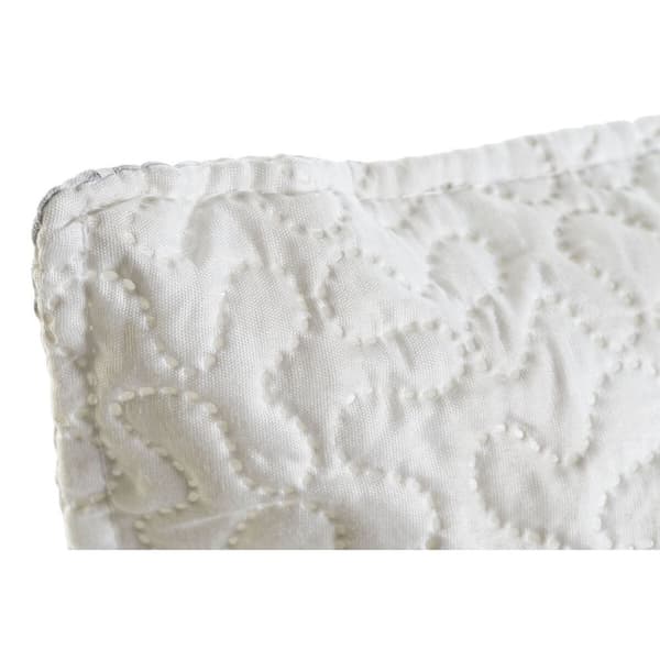 Kudde DKD Home Decor Beige Grå Polyester Patchwork 60 x 10 x 40 cm