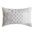 Miniatyrbild 1 av 4: Kudde DKD Home Decor Beige Grå Polyester Patchwork 60 x 10 x 40 cm