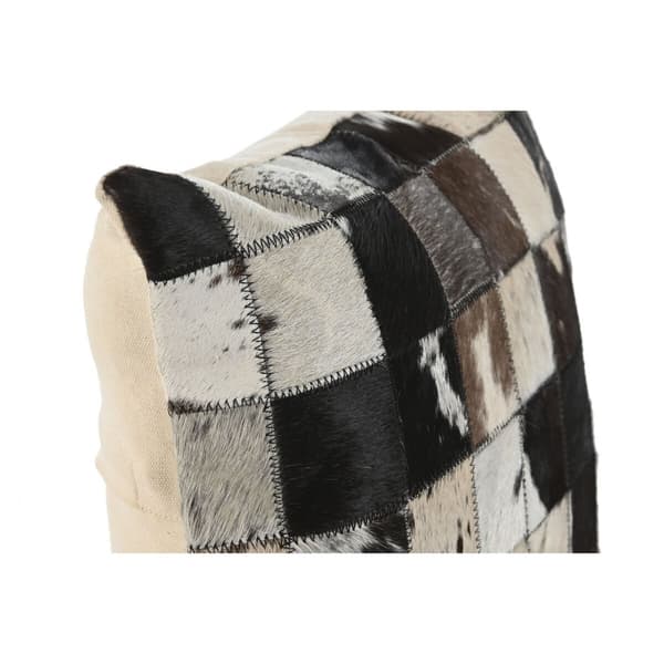 Kudde DKD Home Decor Kräm Mörkbrun Kolonial 40 x 10 x 40 cm