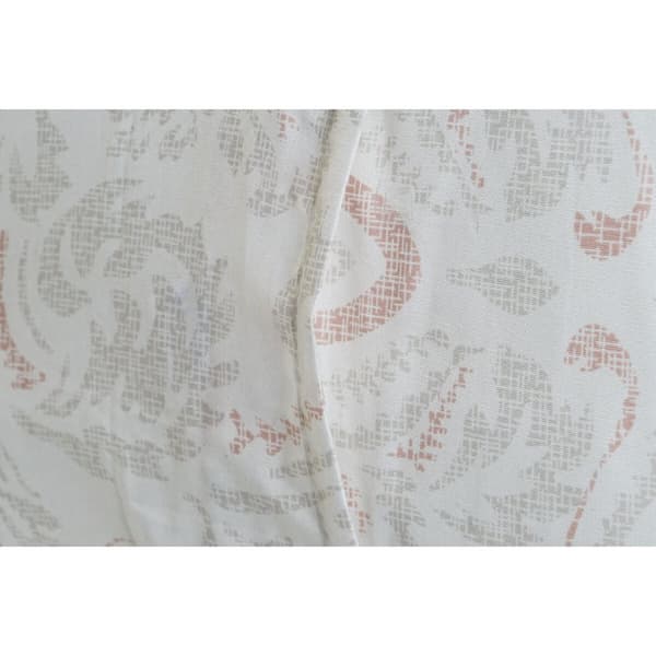 Kudde DKD Home Decor Vit Polyester Blommig 60 x 10 x 40 cm
