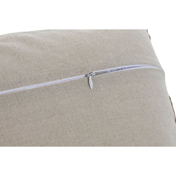 Kudde Home ESPRIT Naturell Tropiskt 45 x 8 x 45 cm