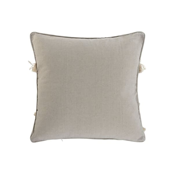Kudde Home ESPRIT Vit Svart Boho 45 x 8 x 45 cm
