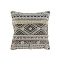Miniatyrbild 1 av 4: Kudde Home ESPRIT Vit Svart Boho 45 x 8 x 45 cm