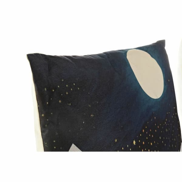 Kudde DKD Home Decor Måne (2 antal) (45 x 10 x 45 cm)