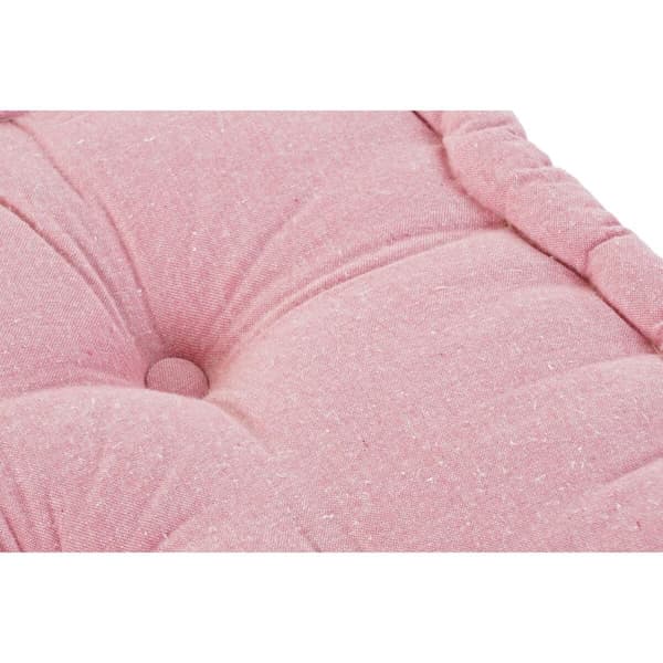 Pute DKD Home Decor Gulv Polyester (60 x 60 x 13 cm) (3 enheter)