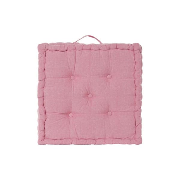 Pute DKD Home Decor Gulv Polyester (60 x 60 x 13 cm) (3 enheter)