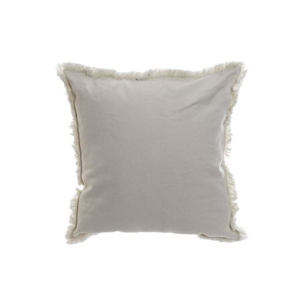 Pute DKD Home Decor Blå Hvit Marineblå Fringe (45 x 10 x 45 cm) (2 enheter)