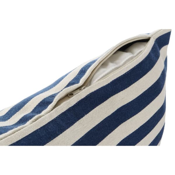 Kudde Home ESPRIT Vit Marinblå 45 x 10 x 45 cm (2 antal)