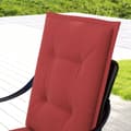 Miniatyrbild 9 av 10: Rootz 4 -styckesstolkudde - stolkudde - utomhusdyna - UV -resistent - 108 cm x 50 cm x 5 cm
