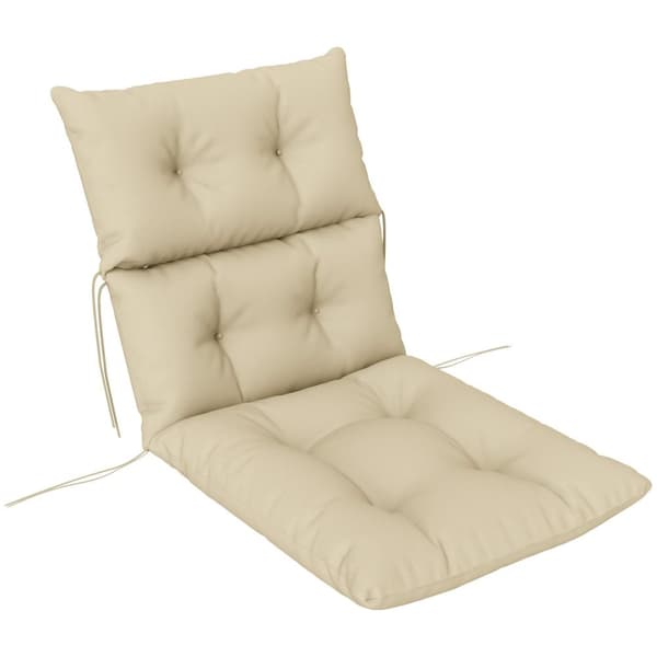 Rootz tjock klädda sittdyna - stol kudde - gungstol kudde - komfort & uv resistent - 115 cm x 56 cm x 10 cm
