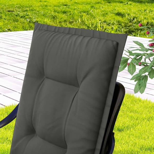 Rootz 4 -bits sittdyna set - stol kuddar - utomhuskuddar - hudvänlig och UV -resistent - 108 cm x 50 cm x 5 cm
