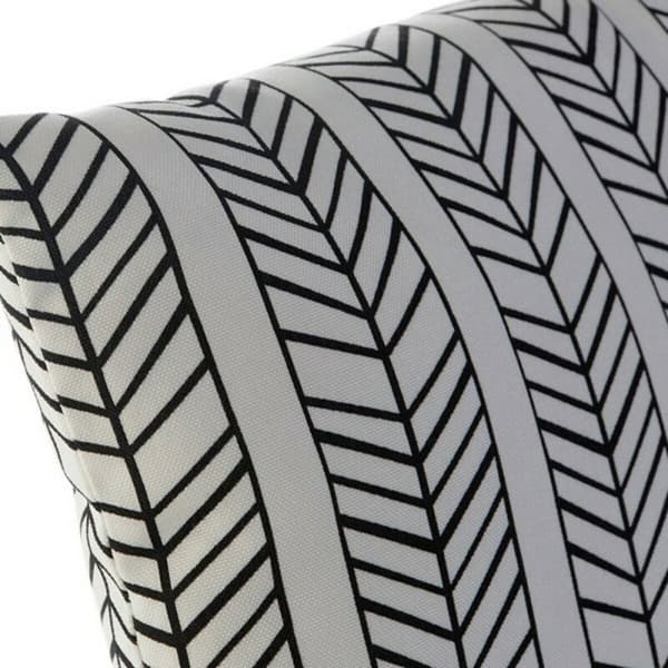 Kudde DKD Home Decor Vit Svart Pilar Boho