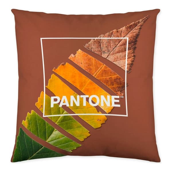 Kuddfodral Leaf Pantone Localization-B086JQ6G5Z Vändbar 50 x 50 cm