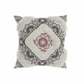 Miniatyrbild 1 av 3: Kudde DKD Home Decor 8424001833795 Vit Svart Fyrkantig Kolonial 45 x 10 x 45 cm