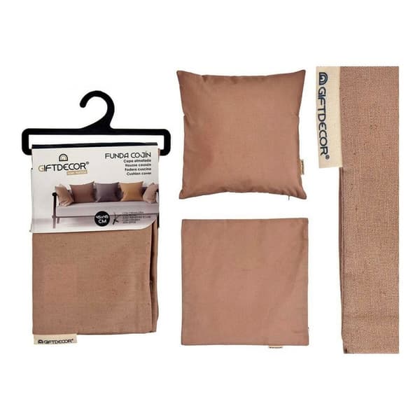 Kuddfodral Brun 45 x 0,5 x 45 cm 60 x 0,5 x 60 cm - 60 x 60 cm