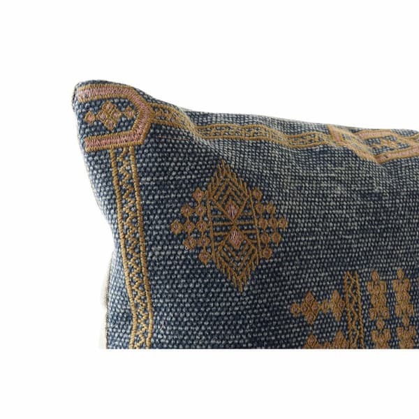 Kudde DKD Home Decor Blå Orange Arab 50 x 10 x 50 cm (2 antal)