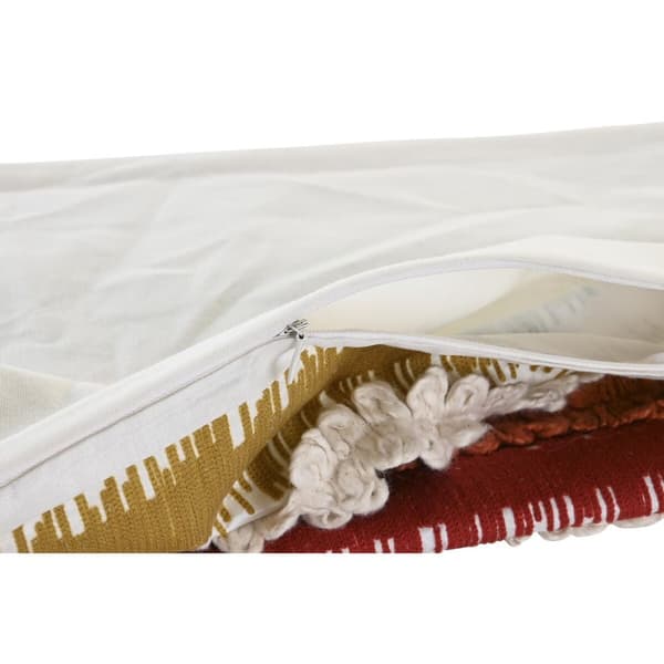 Kuddfodral DKD Home Decor Ränder Multicolour 50 x 1 x 50 cm