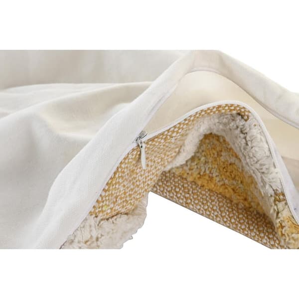 Kuddfodral DKD Home Decor 60 x 1 x 40 cm Gul