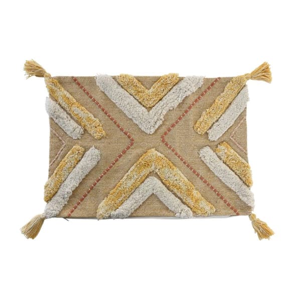Kuddfodral DKD Home Decor 60 x 1 x 40 cm Gul