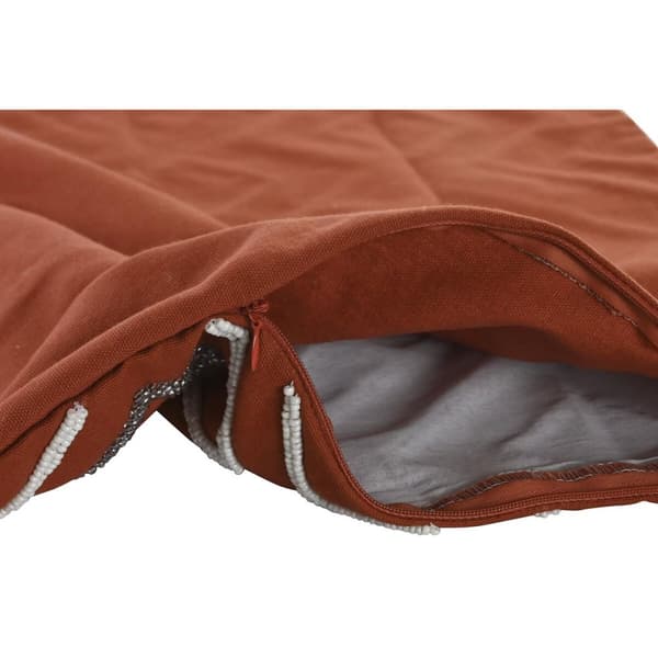 Kuddfodral DKD Home Decor 60 x 1 x 40 cm Terrakota n Geometrisk