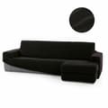Miniatyrbild 10 av 11: Chaise longue-omslag med kort högerarm Sofaskins NIAGARA 210 - 340 cm - Ljusrosa