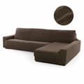 Miniatyrbild 6 av 11: Skydd för chaise longue med lång högerarm Sofaskins NIAGARA 210 - 340 cm - Fuchsia