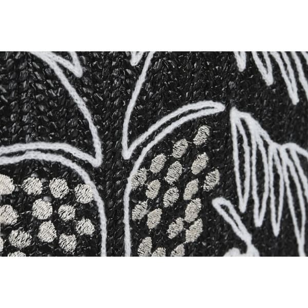 Kudde Home ESPRIT Vit Svart Palmträd 42 x 15 x 42 cm